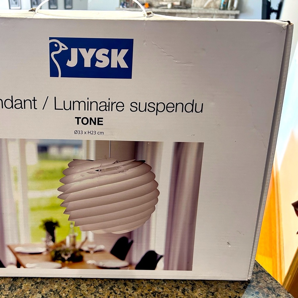 JYSK - hanging pendant light